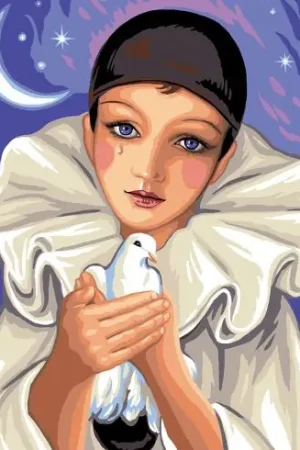 Occasione Imperdibile Canovaccio antico - Il mio amico Pierrot - Luc Créations