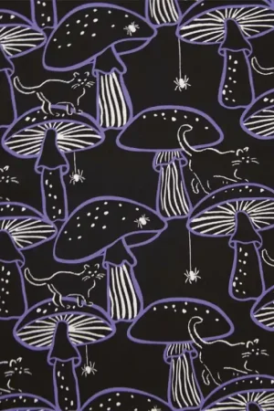 Popolare Tessuto Popeline Katia - Halloween Potions