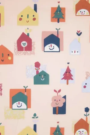 Tessuto Popeline Katia - Sweet Home Spedito Oggi