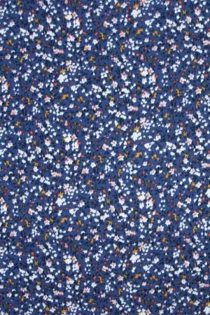 Tessuto Viscosa Print Katia - Night Flowers Più Venduto