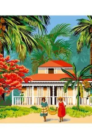 Scelto Dai Clienti Canovaccio antico - La casa creola - Luc Créations