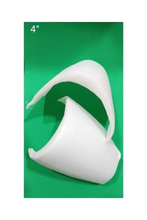 Ultime Pezzi Spalline foderate in spugna misura "4" la coppia giacca colore bianco