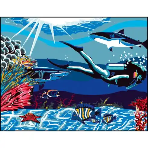 Canovaccio antico - Sotto il mare - Luc Créations Professionale