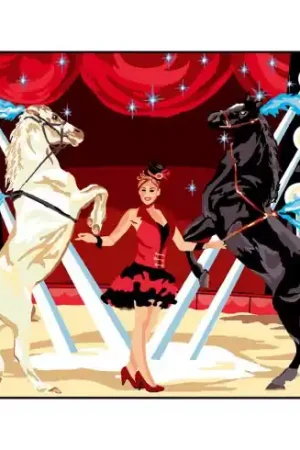 Prezzo Conveniente Canovaccio antico - Il circo - Luc Créations