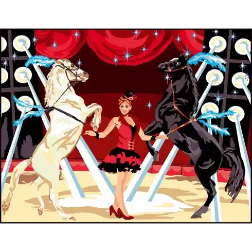 Prezzo Conveniente Canovaccio antico - Il circo - Luc Créations