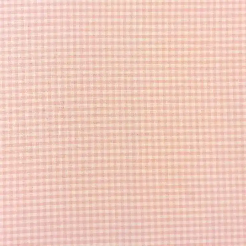 Moda Fabrics 3 Sisters, Tessuto Rosa salmone con quadretti da 2 mm Offerta Lampo