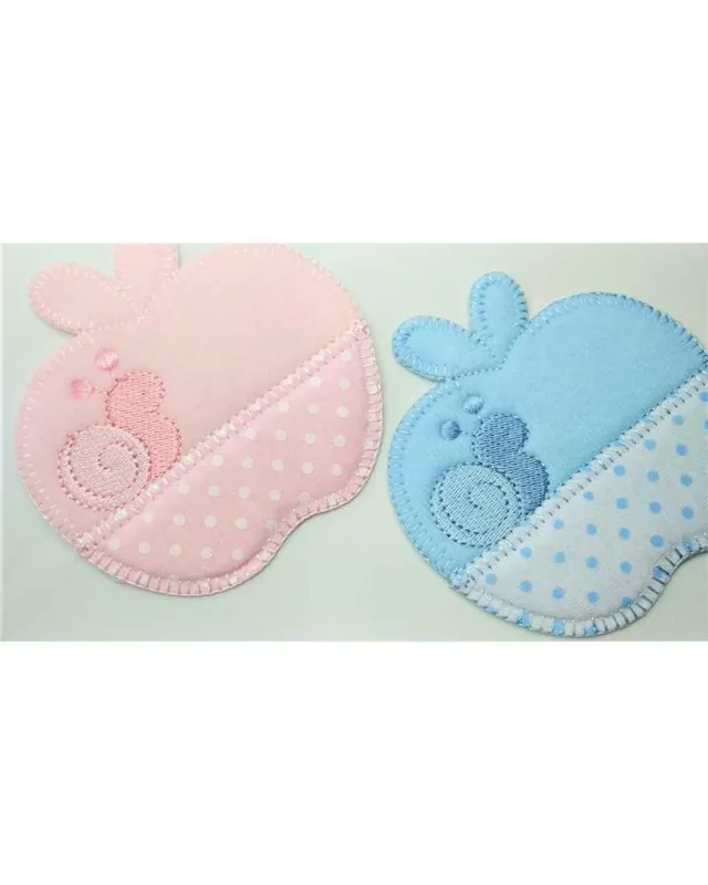 Applicazione Toppa Patch Termoadesiva Baby Ricamo Mela Ciniglia Lumaca Pois 9x9 Cm Compra Online