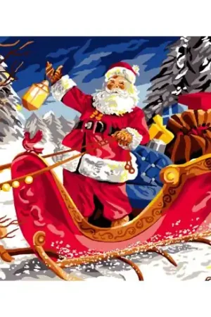 Prezzo Scontato Canovaccio antico - La magia di Natale - Luc Créations