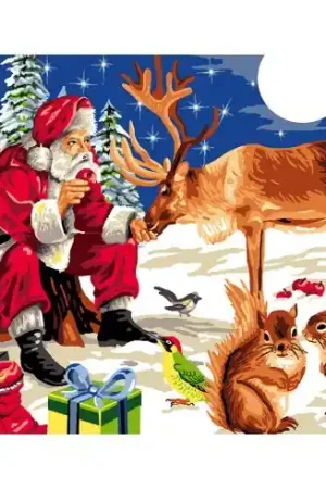 Canovaccio antico - Gli amici del padre Natale - Luc Créations Nuova Collezione