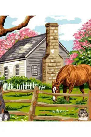 Canovaccio antico - Nella prateria - Luc Créations Prezzo Scontato