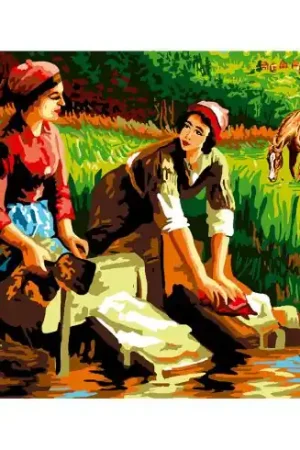 Canovaccio antico - La lavanderia - Luc Créations Spedito Oggi