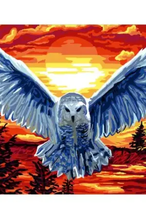 Sconto Canovaccio antico - La civetta - Luc Créations