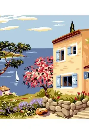 Più Venduto Canovaccio antico - Mattinata soleggiata - Luc Créations