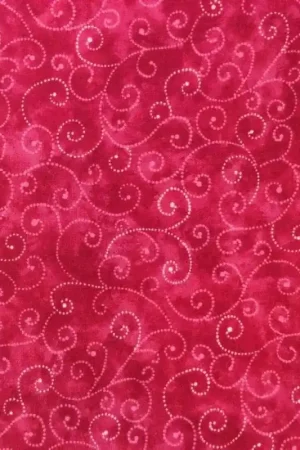 Moda Fabrics Marble Swirls, Tessuto Fucsia con Ghirigori Occasione Imperdibile