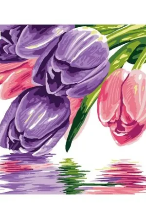 Canovaccio antico - I tulipani - Luc Créations Offerta Speciale