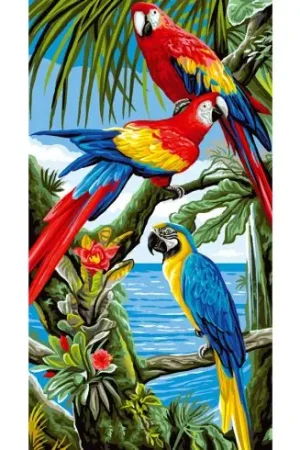 Consegna Rapida Canovaccio antico - I Caraibi - Luc Créations