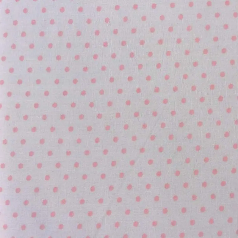 Pagamento Sicuro Mas D’Ouvan, Tessuto grigio con pois Rosa