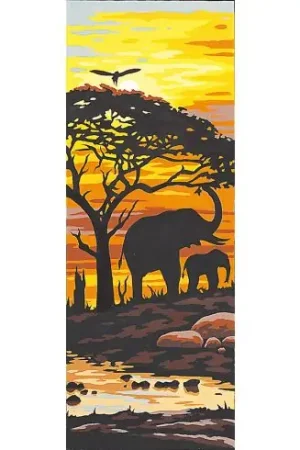 Quantità Limitata Canovaccio antico - Il sole sulla savana - Margot de Paris