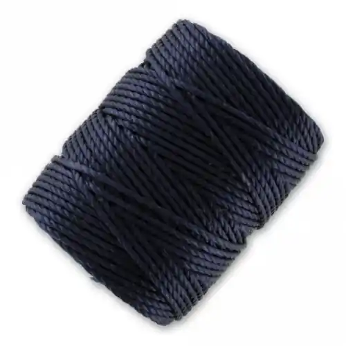 A Buon Prezzo Fil C-LON Tex 400 Bead Cord 0,90 mm Navy x 35 m