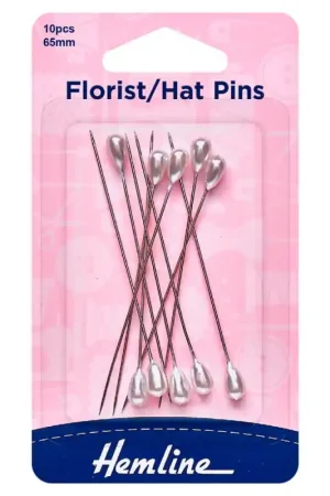 Pack da 10 Spilli Testa a Lacrima 70 x 0,75 mm - Hemline Must-Have