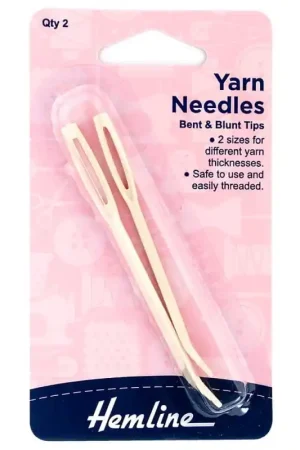 Pack de 2 Agujas Laneras Curvadas - Hemline Ultimissimo Modello