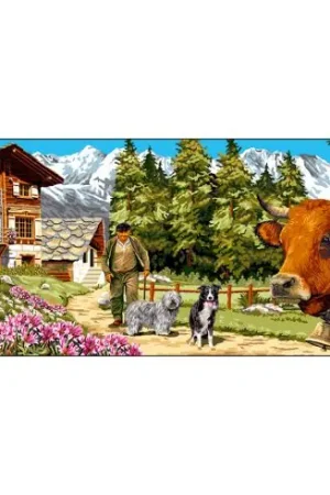 Miglior Prezzo Canovaccio antico - L'ora della mungitura - Luc Créations