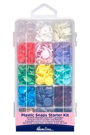 Reso Gratuito Pack di Snaps in Colori Assortiti - Hemline