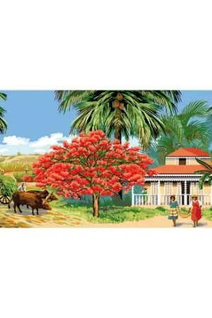 Offerta Limitata Canovaccio antico - Oltremare sgargiante - Luc Créations