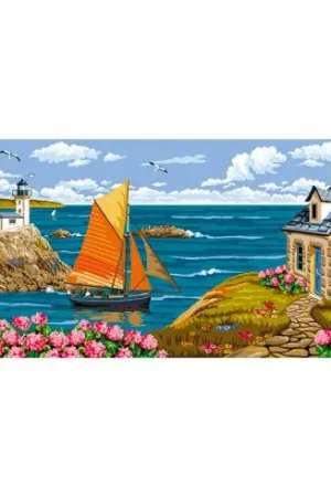 Spedito Oggi Canovaccio antico - Viaggio bretone - Luc Créations