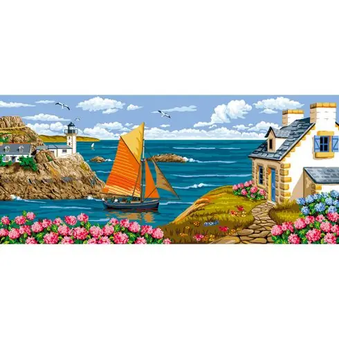 Spedito Oggi Canovaccio antico - Viaggio bretone - Luc Créations