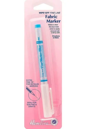 Marcatore Temporaneo a Punta Fine Blu - Hemline Compra Oggi Stesso