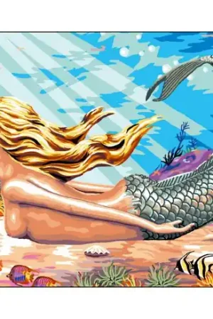 Sconto Canovaccio antico - Sirena - Luc Créations