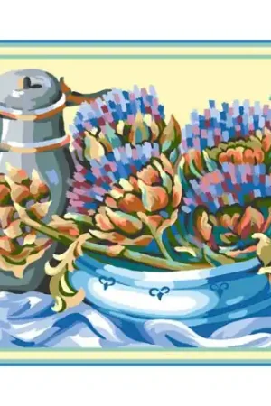 Promozione Canovaccio antico - Fiori del Leone - Luc Créations