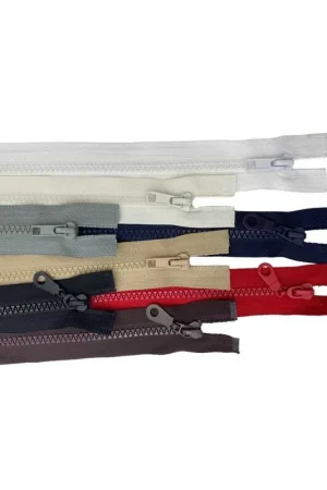 Offerta Limitata Cerniera Chiusura Zip Carrarmato Pressofusa Denti Plastica 2 Cursori Sganciabile Lunga Cm 60