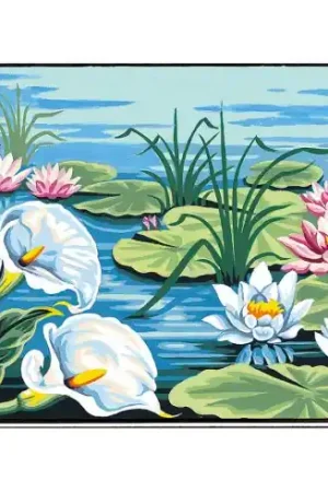 Offerta Lampo Canovaccio antico - Arum e ninfee - Margot de Paris