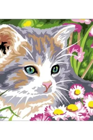 Spedizione Gratuita Canovaccio antico - Il gattino - Margot de Paris