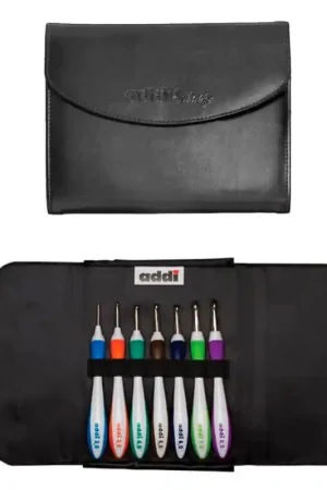 Set di 7 Ferri da Uncinetto di Addi Swing da 2 mm a 8 mm Prezzo Basso