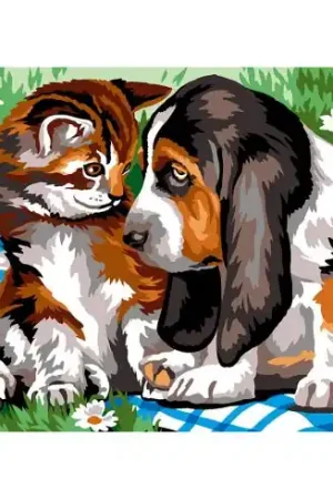 Nuova Collezione Canovaccio antico - Occhi negli occhi - Margot de Paris