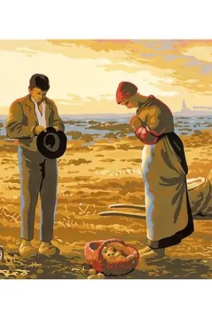 A Buon Prezzo Canovaccio antico - L'angelus - SEG de Paris