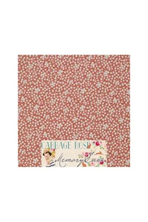 Tilda 110 Tess Ginger Cabbage Rose Bestseller