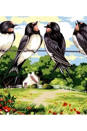 Direttamente Dal Produttore Canovaccio antico - Le rondini - SEG de Paris