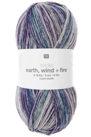 Economico Rico Design Socks Earth Wind + Fire 6 Ply