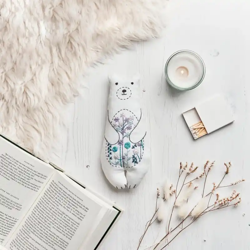 Promozione Esclusiva Kit da Ricamo Freestyle Bernard Bear- Anchor