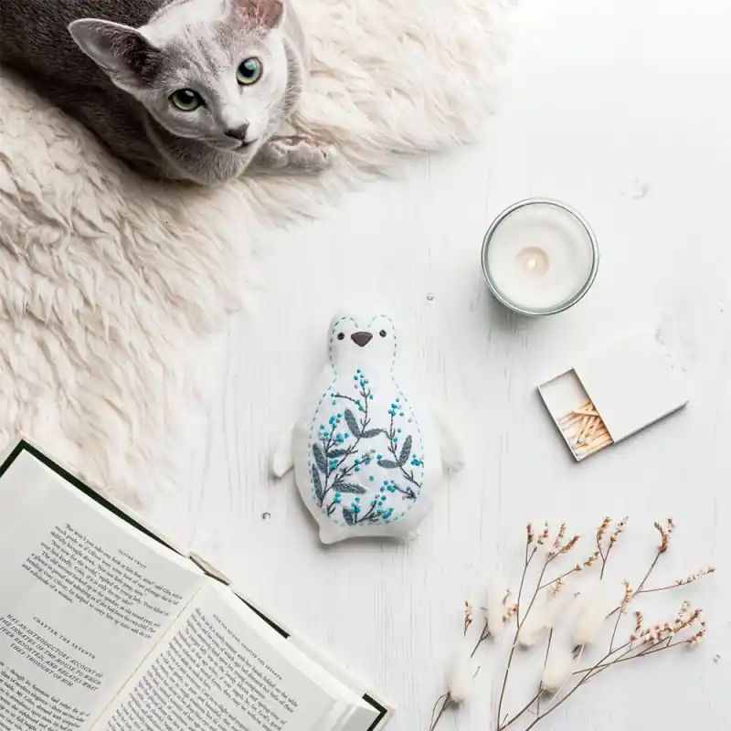 Kit da Ricamo Freestyle Pierre Penguin - Anchor Ordina Subito