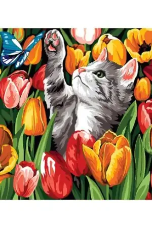 Canovaccio antico - Nei tulipani - SEG de Paris Spedizione Espresso