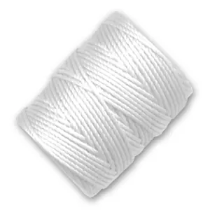Promozione Esclusiva Fil C-LON Tex 400 Bead Cord 0,90 mm White x 35 m