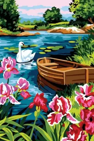 Canovaccio antico - Gli iris del lago - SEG de Paris Popolare