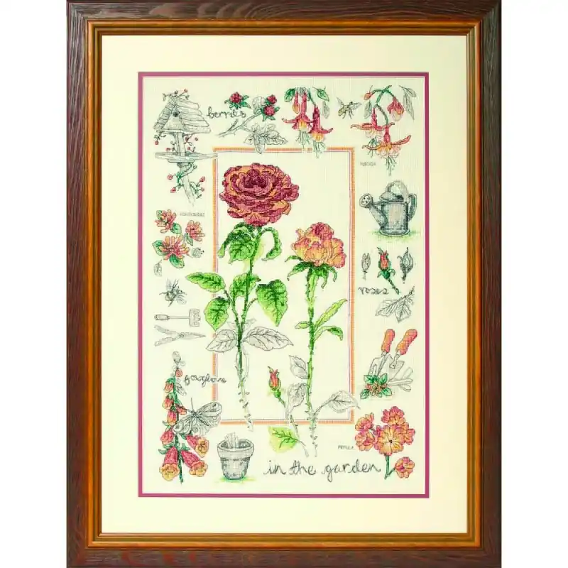 Kit Punto Croce In the Garden - Anchor Prezzo Basso