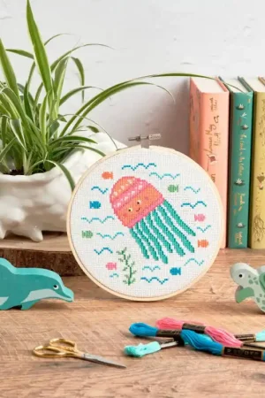 Must-Have Kit Punto Croce Jellyfish - Anchor