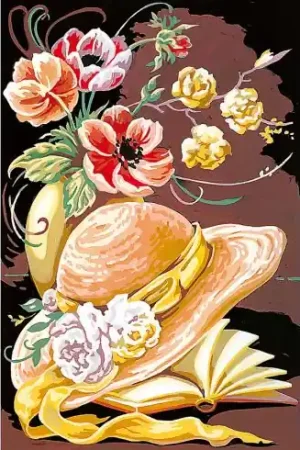 Prezzo Di Fabbrica Canovaccio antico - Il cappello a fiori - SEG de Paris